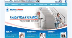 Desktop Screenshot of healthhome.com.mx
